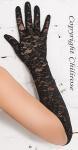 GUANTES LARGOS BORDADOS:  10€
